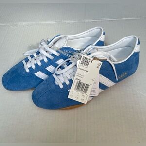 NWT💙 Adidas Women's Tokyo JI0179 Blue Suede Sneakers Size 5.5